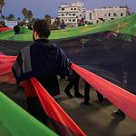 World’s longest flag raised in Tripoli