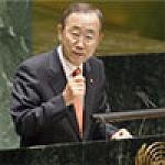 UN's Ban Ki-moon urges Libyans to work together for democracy