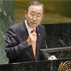 UN's Ban Ki-moon urges Libyans to work together for democracy