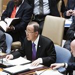 UN's Ban calls on Libya to end rights abuses