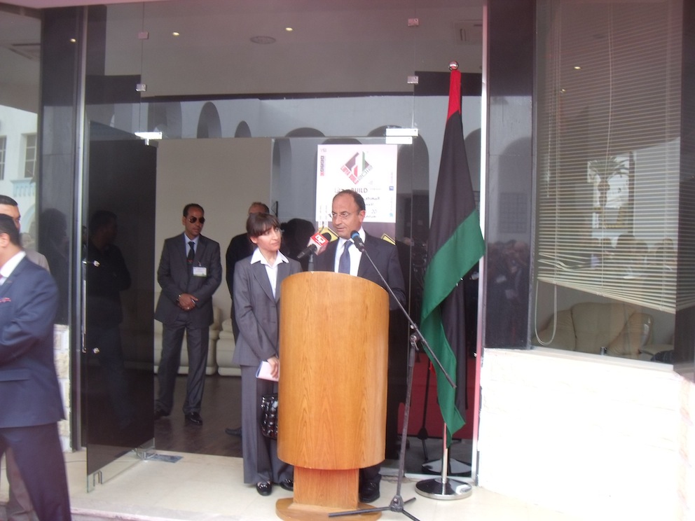 Libya Build opens to a big crowd and over 600 companies