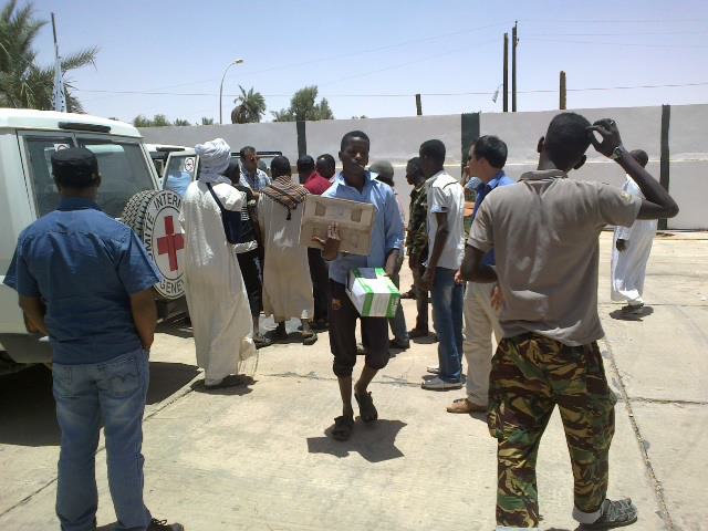 ICRC evacuate Kufra wounded to Tripoli