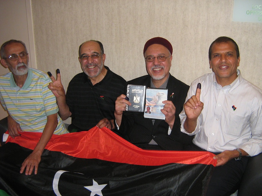 Libyans in US vote as well