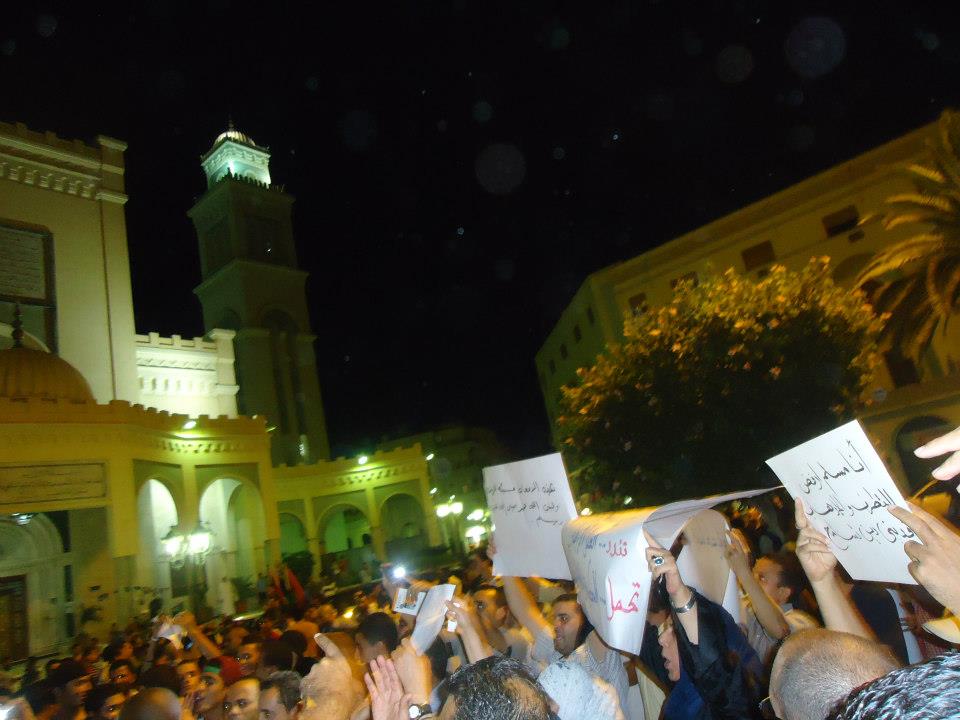 Growing protests in Tripoli and Benghazi at Stevens' murder