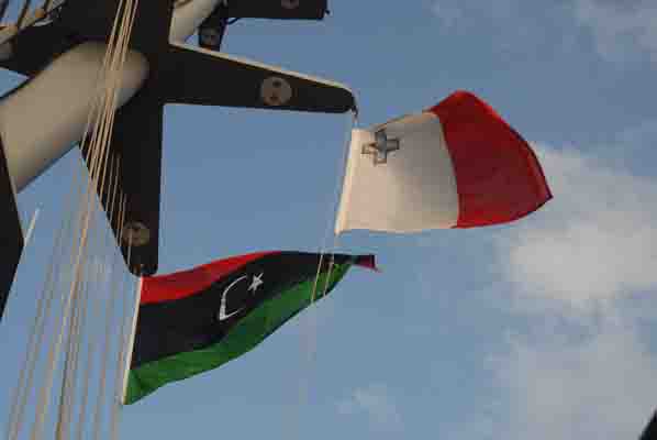 Maltese vessel ‘P61’ visited Libyan Naval Base in Tripoli