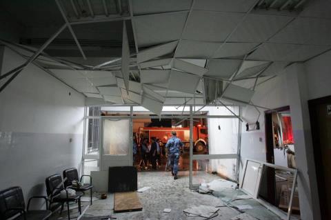 Car bomb explodes outside Benghazi police station injuring three