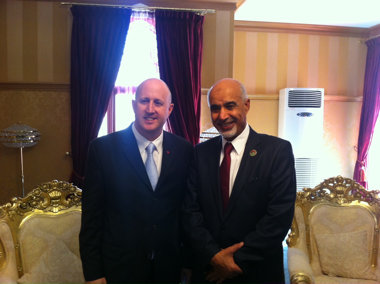 Ambassadors present credentials