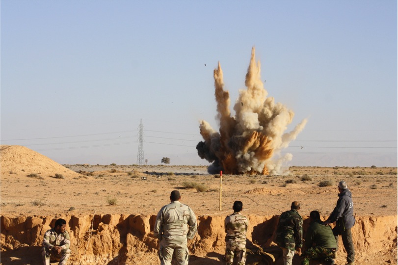 National Army produces its first explosive ordinance disposal experts