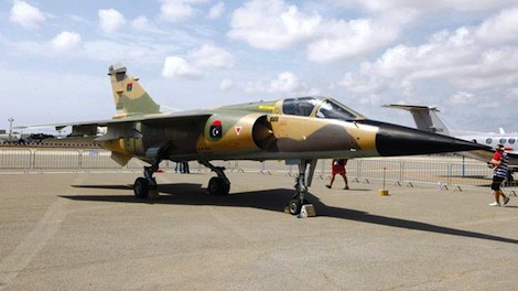 Libyan fighter jets hit suspected smugglers in southern military zone