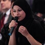 Don't just focus on the negatives, Libyan female activist tells BBC interviewer