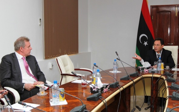 UK security chief in talks with Zeidan