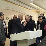 Magarief drama at the One Voice conference closing ceremony