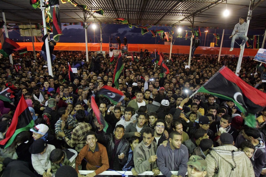 Thousands in Benghazi demand security and return of organisations