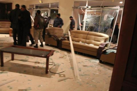 Small bomb at Derna hotel - no casualties
