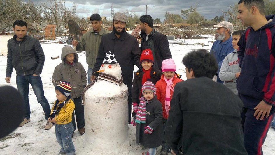 Snow in Zawia, flooding in Tripoli