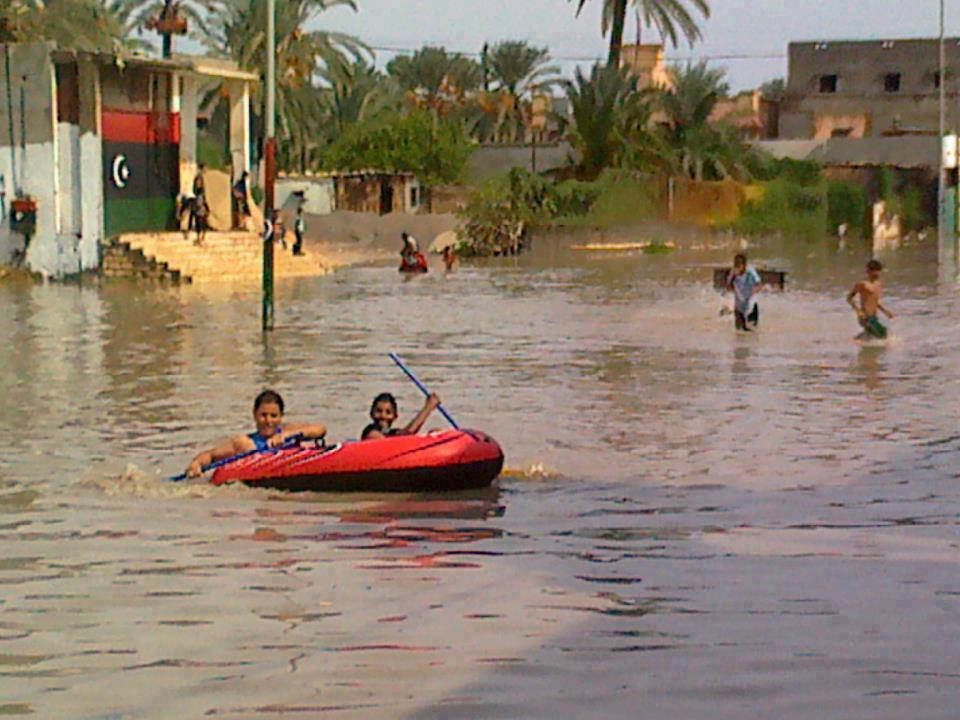 At least children enjoyed Tripoli floods