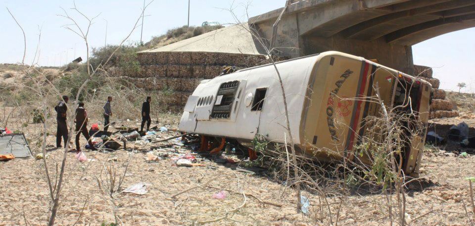 Bus crash near Sirte