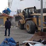 Police clamp down on illegal traders, destroy market stalls