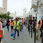 Clean-up campaign for the Medina