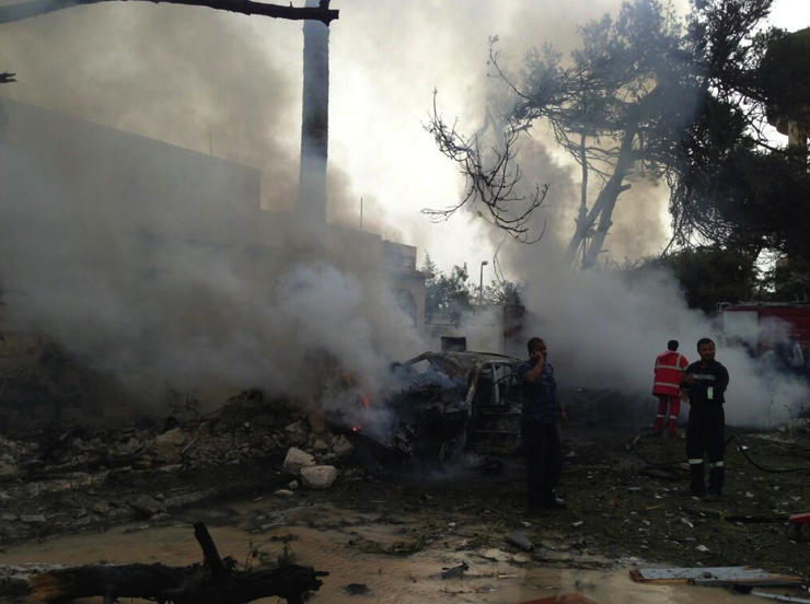 French embassy bombed