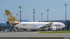Libyan Airlines boosts fleet with first Airbus A330