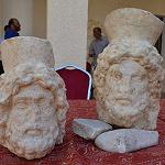 Sabratha celebrates return of stolen statue heads to museum