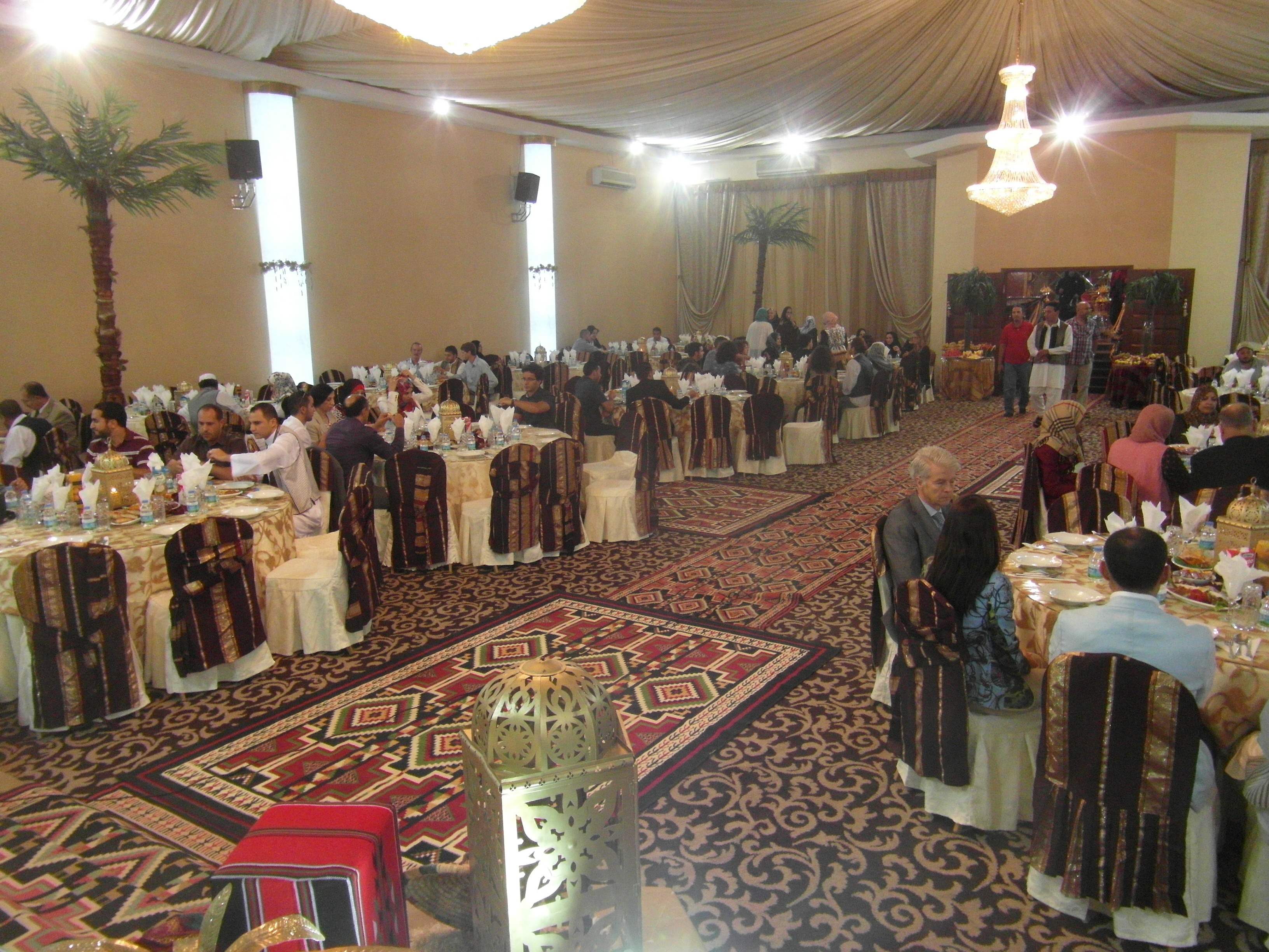US embassy iftar meal continues, despite security scare