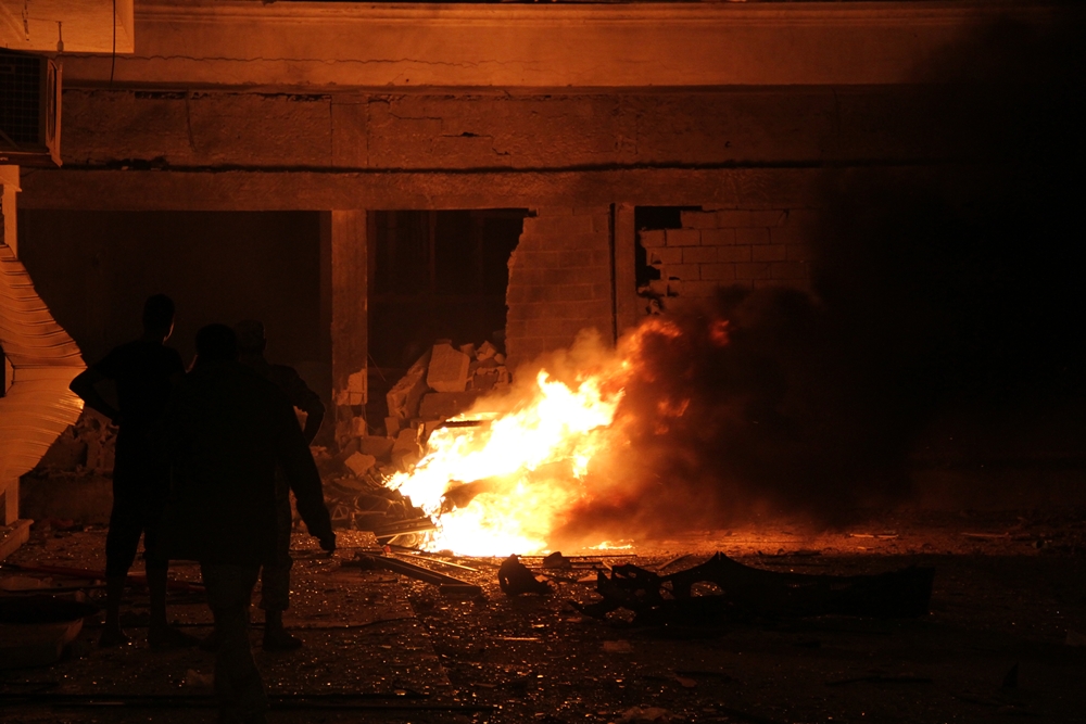 Benghazi security patrol targeted by car-bomb