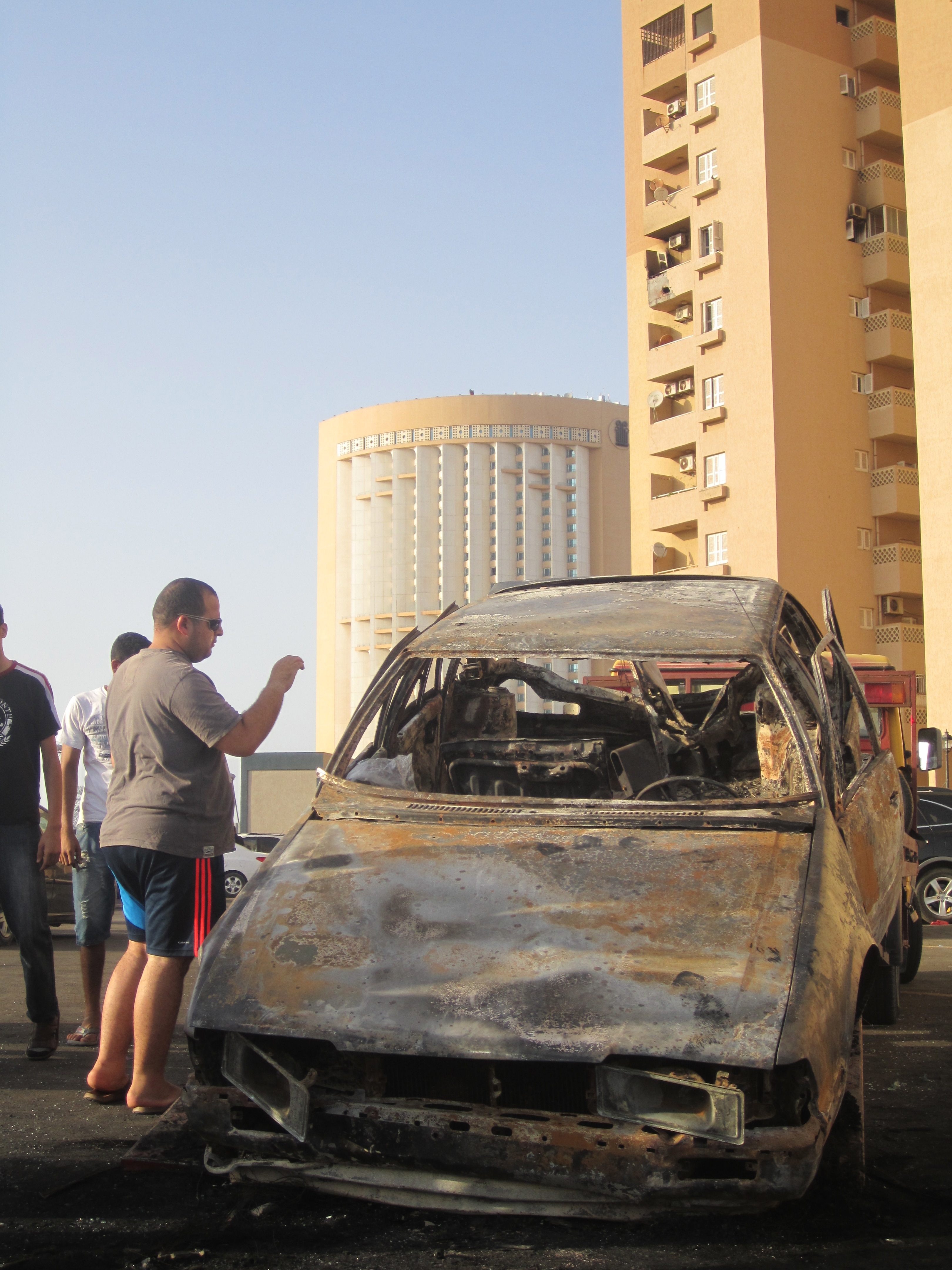 Mortar attack misses Corinthia, hits OAP flat