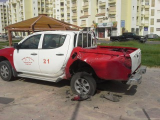 Military police targeted with coordinated car bombs