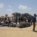 Refugees from Libya refuse to leave closed Choucha camp