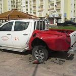 Military police targeted with coordinated car bombs