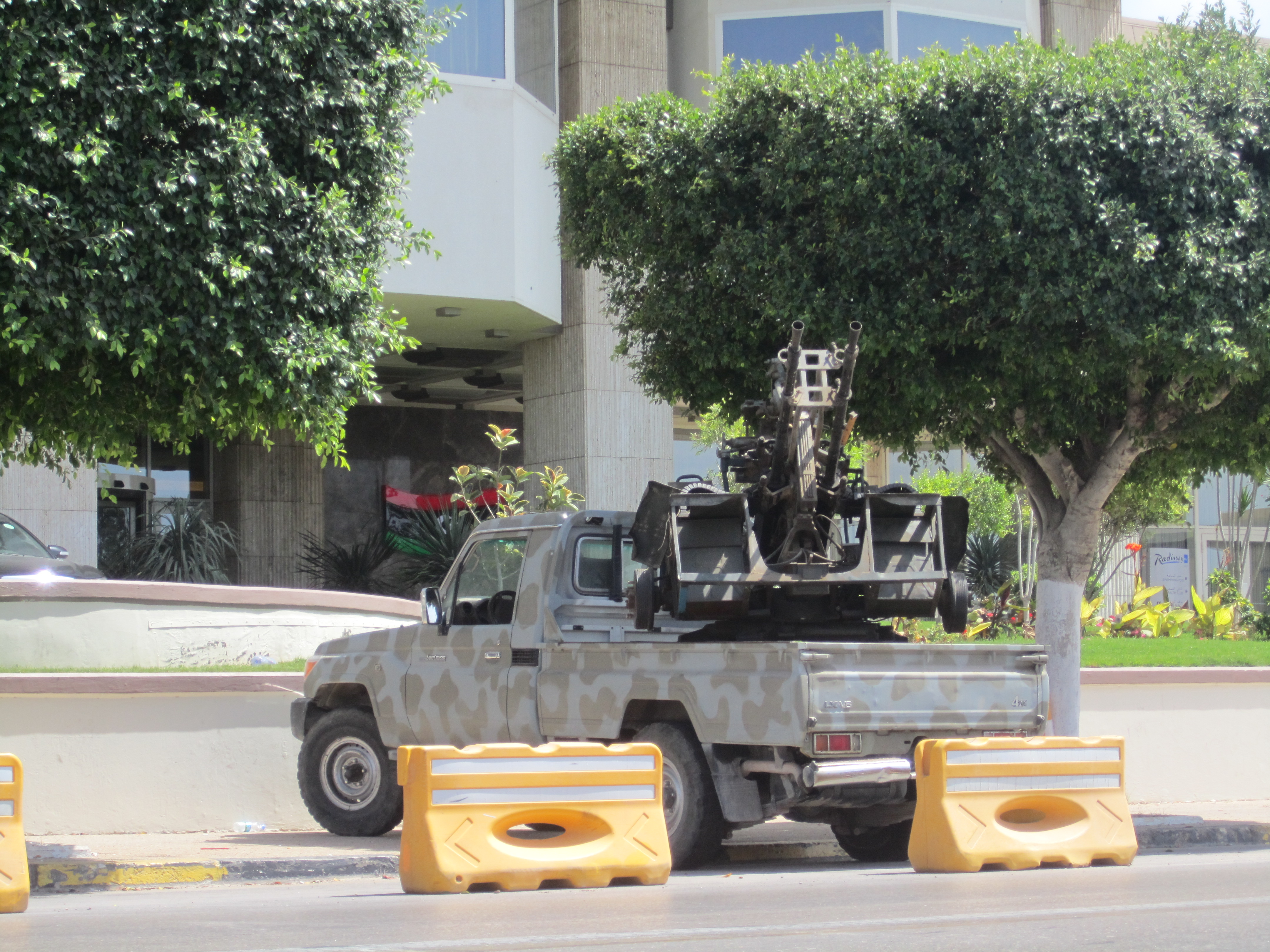 Car-bomb defused outside Radisson Blu Hotel