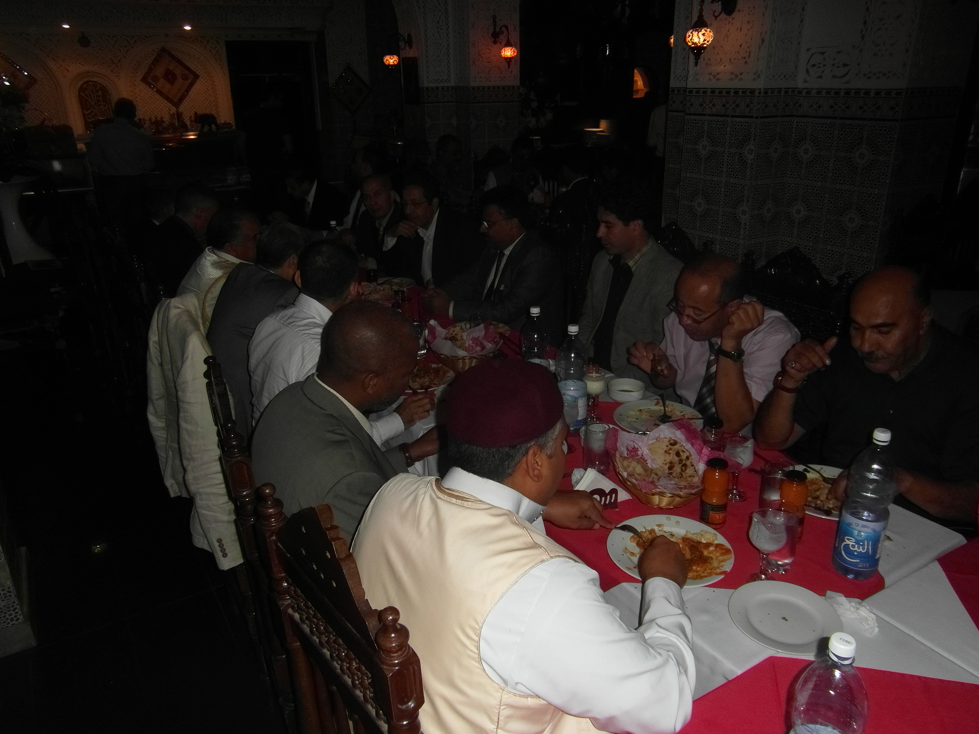 Indian embassy hold iftar meal at Safir restaurant