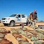 Clearance of unexploded ordnance makes Libyan cities safer