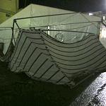 Rain stops play - literally