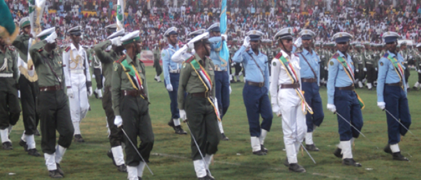 First 60 Libyan army cadets pass out in Sudan
