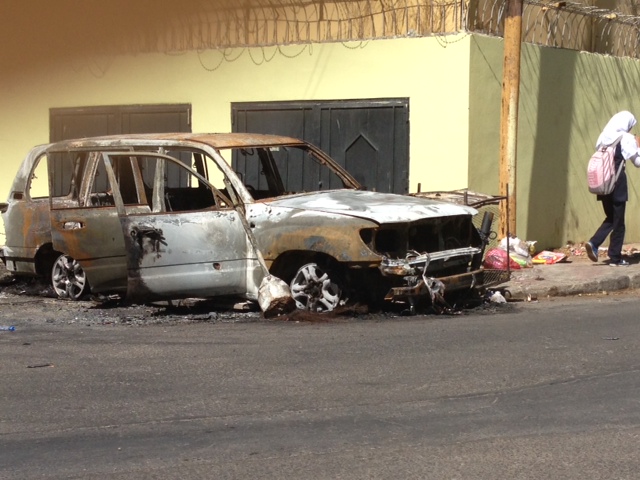 Russian embassy attack - contradictory accounts