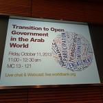 More open government in Libya would improve trust and democracy?