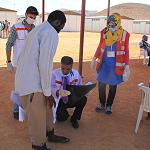Illegal migrants get medicals and phone calls home from volunteers