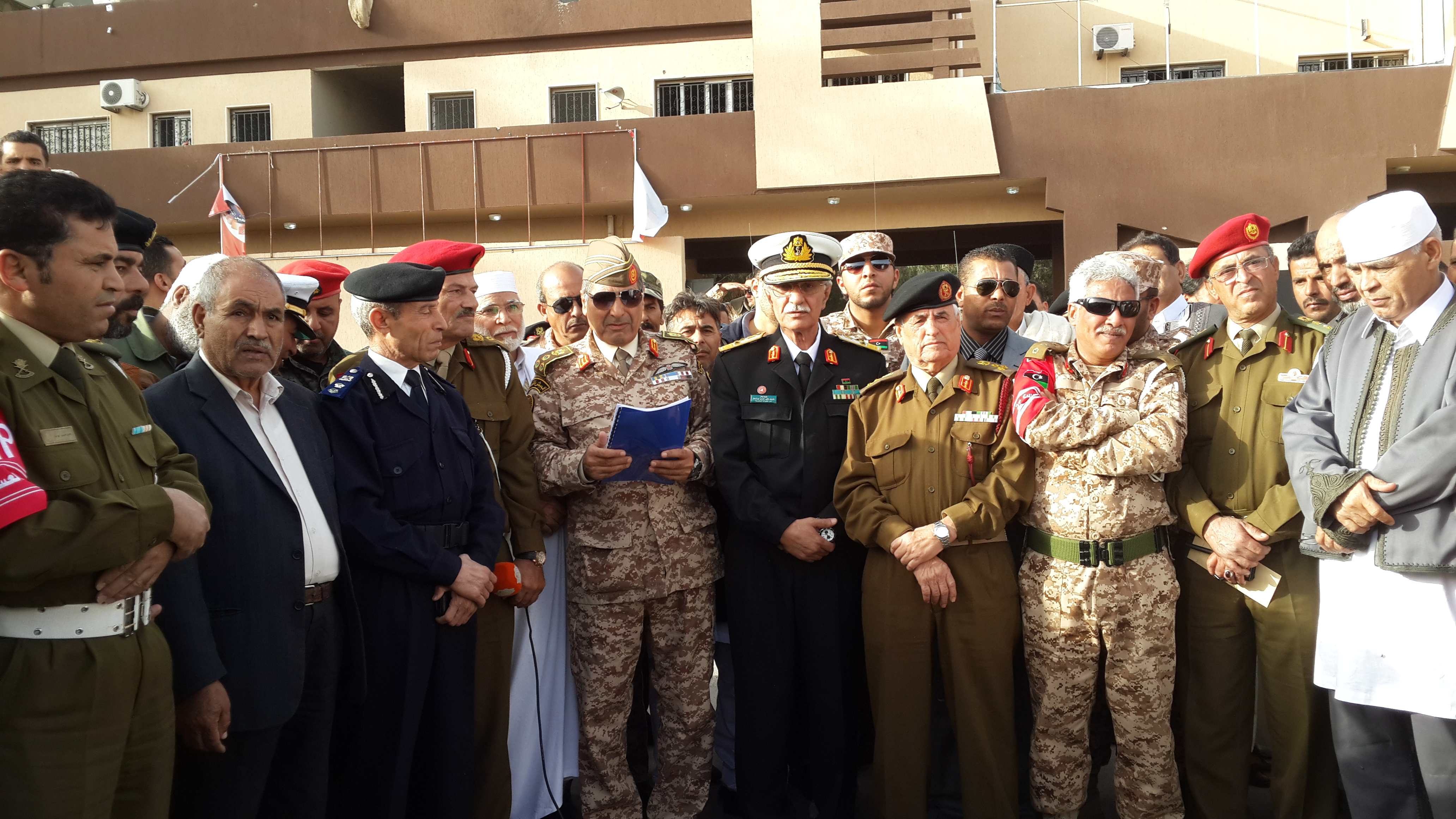 Another military barracks handed over
