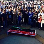 Highly charged funerals in Martyrs Square of Gharghour massacre victims