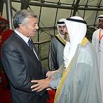 Abu Sahmain arrives in Kuwait for Africa-Arab Summit