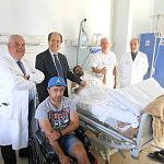 Gharghour injured in Italy for treatment