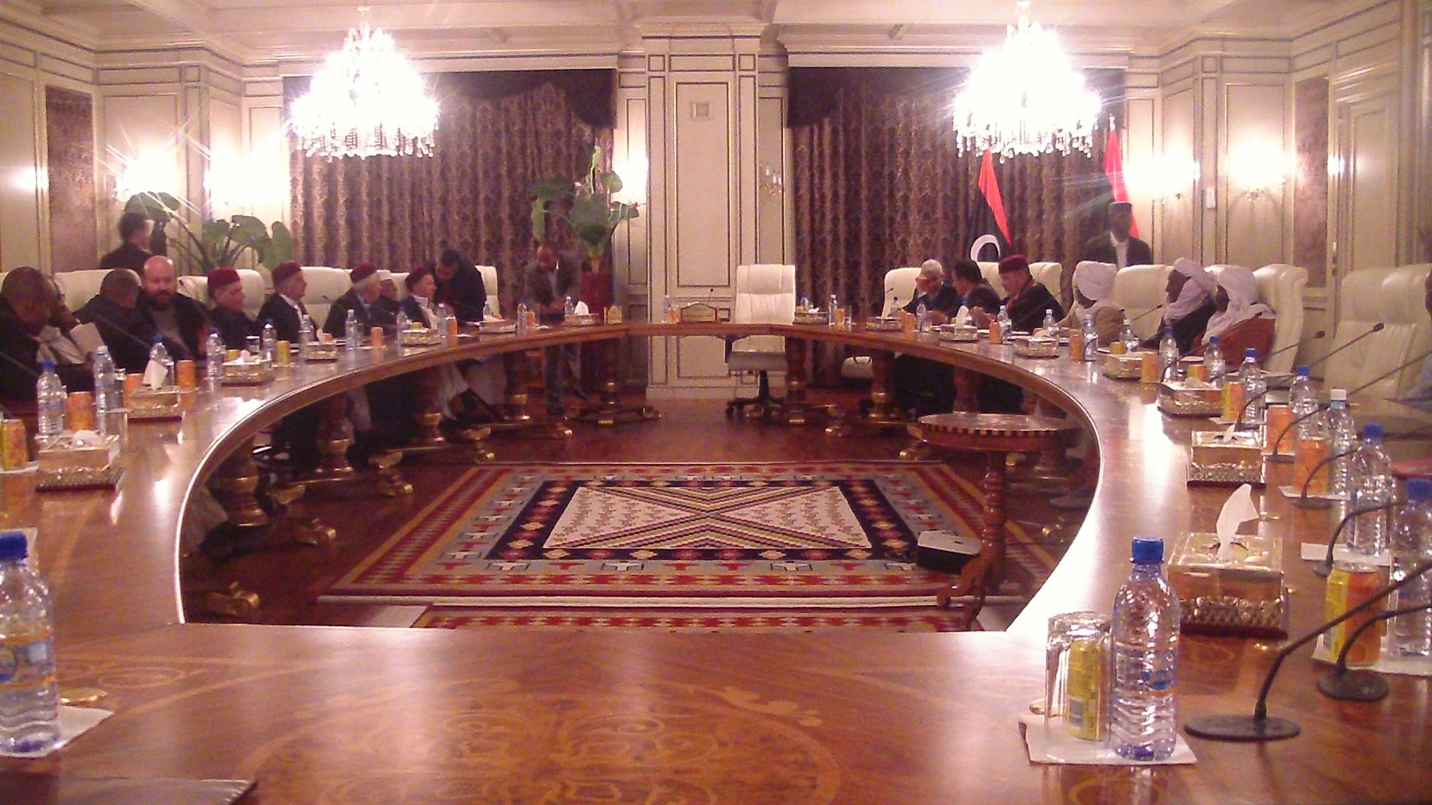Sarir power station protestors meet with Zeidan