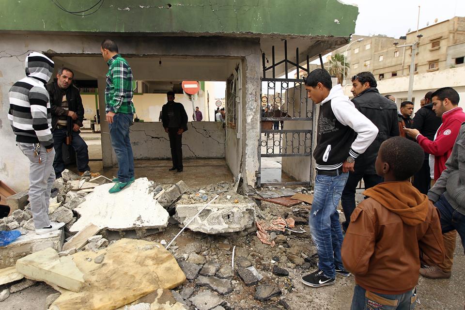 Bomb explosion in Benghazi
