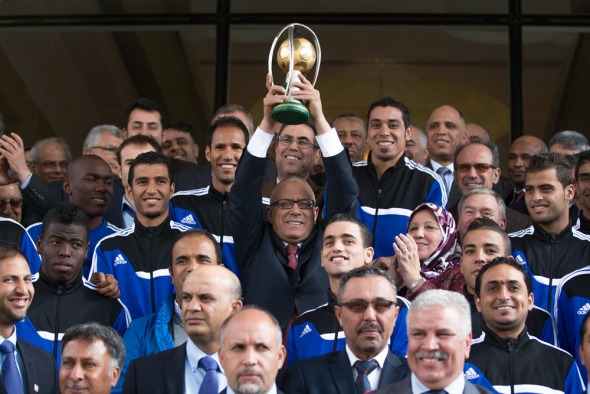 Zeidan praises football heroes