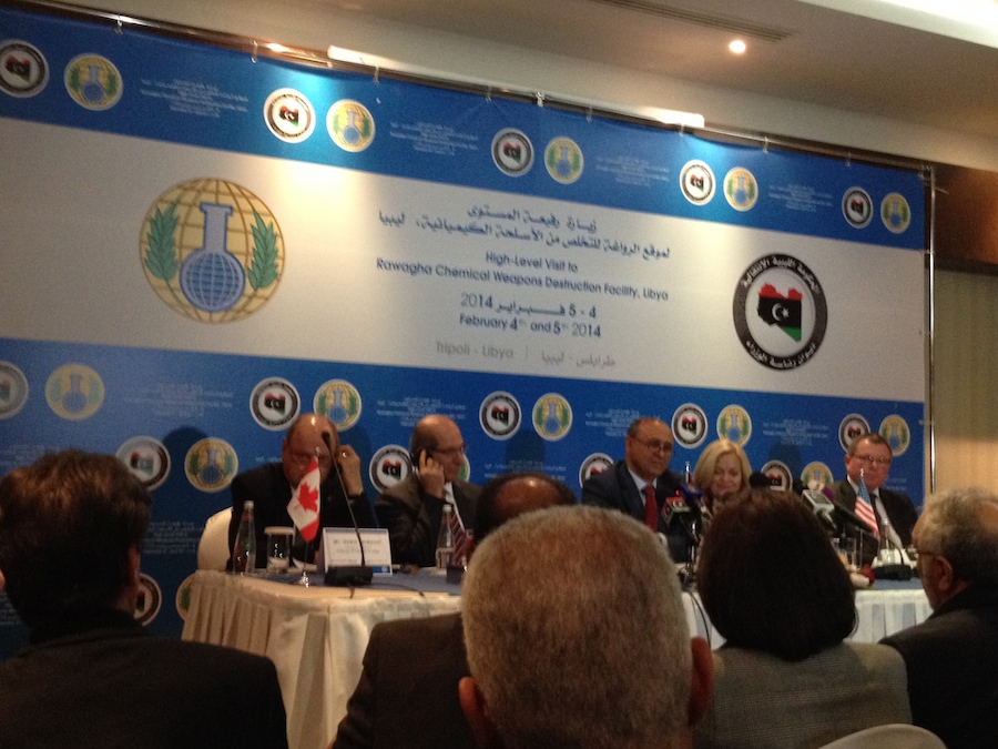 Libya destroys all useable chemical weapons