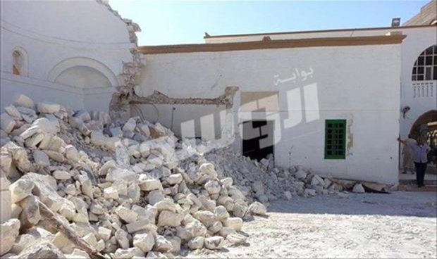 Another historic Derna tomb destroyed