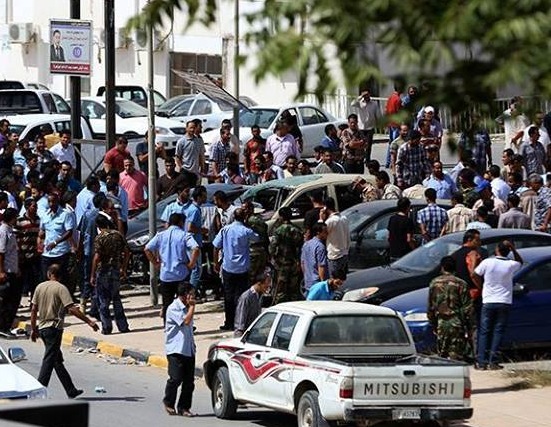 Explosion in Beida near Constitution Drafting Assembly